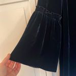 LAFAYETTE 148 New York navy velvet silk blend blouse xs Blue Photo 3