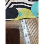 Dress Barn Women's Floral Geometric Skirt Linen Knee Length Green Black Size 8 me Photo 7