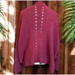 Free People  Fall Friend Oversized Wool Blend Cardigan Sweater - Small Photo 3