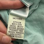 Mother Boxy Goddie Goodie Pocket Tee Ranch Dressing Blue Photo 5