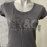 New York & Co. Women’s Embellished T-shirt Size XS Photo 2