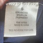 Romeo + Juliet Couture  Bandage Navy Blue Ribbed Pencil Skirt Size Small Photo 2