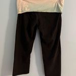 vintage y2k pink yoga legging capris blue ombré with dog detail size M Size M Photo 4