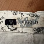 Vigoss  Vigold cotton blend print denim shorts. 7/8 Photo 7