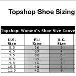 Topshop  Royal Red Velvet Lace up Heels 38 Photo 14