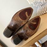 Corral  Vintage Western Boots, gray and turquoise with decal 12 M Photo 6