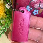 Coach Authentic Floral leather top zip Crossbody Photo 7