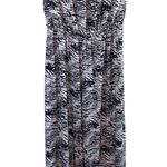 Black & White Strapless Wide Leg Jumpsuit Size M Photo 0