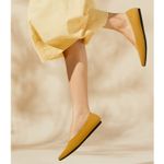 VIVAIA PointedToe Ballet Flats in Mustard Yellow Size 9.5 Photo 1
