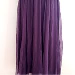 Sweet Salt Dark Purple Yellow Floral Tulle Dress. Size 14 Photo 3