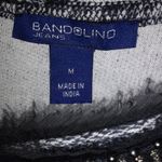 Bandolino  Jeans M Dark Navy Embellished Top Photo 4