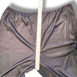 Vtg 1970s Black Silky & Lace 2 Pc Babydoll Tank Pants Pajamas Set 3X Made In USA Photo 6