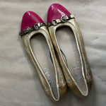 AGL Attilio Giusti Leombruni Gold Leather & Pink Cap Photo 11