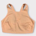BCBGeneration Women’s Fitted Halter Crop Top Peach Color Size Small Photo 0