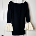 STAUD NWT  Hawthorne Dress Black & Ivory Size Small Photo 4