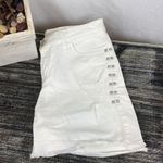 Rock & Republic White Distressed Studded Bermuda Shorts 4 Photo 1