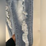 Risen Jeans Trendy Distressed/Ripped Blue Skinny Jeans Size 30 Photo 2