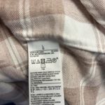 Banana Republic  Brown and White Button Down Shirt Photo 3