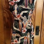 Vintage 90s floral n surf board dress Size L Photo 6