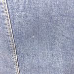 Faded Glory Vintage Y2K  Denim Maxi Skirt Size 4 Flap Pocket Back Slit Dark Wash Photo 4