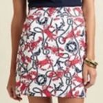 Vineyard Vines  EUC Women's Nautical Lobster Crab Print Skirt Size 6 Photo 0