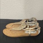 Gianni Bini  Metallic Gold Sandals Size 6.5 Photo 10