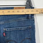 Levi's 724 High Rise Straight Crop Jeans Women 29 Blue Stretch Distressed Casual Photo 7