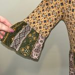 Orange Creek  women’s small boho bell sleeves blouse‎ Photo 1