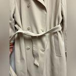 Gallery Classic Beige Trench Coat  Trench size 12 Photo 4