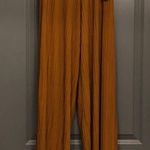 New Mix Pleated Palazzo Pants  Photo 0