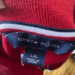 Tommy Hilfiger Color-Blocked Zip-Front Sweater Dress Size L Photo 6