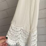 Stone Cold Fox  Cream Silky Lace Bohemian Bell Sleeve Dress Photo 1