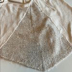 Style & Co  Scoopneck Sequined Long Sleeve Knit Top Beige Size Medium Photo 7