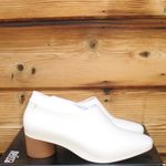 Melissa  Womens 6 White Brown Mid Pump Shoes Photo 6