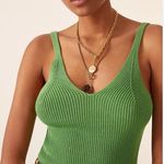 Anthropologie MAEVE EVERYDAY MARYANNE KNIT SWEATER TANK GREEN 1X Photo 0