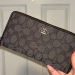 Coach Black Wallet Wristlet Photo 0