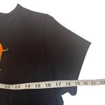 Vintage 90s Halloween Town Nostalgic Large Wicked‎ Witch Graphic Black T Shirt Photo 4