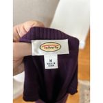 Talbots Vintage 90s Plum Purple Silk Wool Cashmere Sleeveless Sweater Dress Photo 3