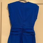 International concepts INC Cobalt Blue Double Breasted Military Jumpsuit Size 2P Photo 6