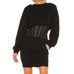 $273 NEW RtA BAILEY CORSET WHITE HOODIE DRESS SZ XS Photo 10