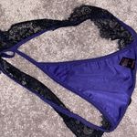 Frederick's of Hollywood  Purple Two Piece Georgine Velvet Lingerie Set SIZE L Photo 9