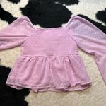 Japna Japan pink puff sleeve blouse Photo 3