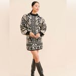 Farm Rio NWT Pineapple Garden Sweater Dress | Small Photo 3