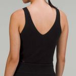Lululemon  Ribbed Knit Cropped Tank Top Black Photo 8