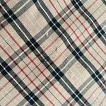 Kathy Ireland  vintage Beige and Black Plaid Midi Dress Photo 2