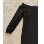 INC I.N.C. Black Off The Shoulder Long Sleeve Tunic Mini Dress Photo 1