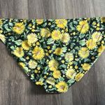 Old Navy Black and Yellow Floral Bikini Bottom 3X Sunflower Mix and Match Photo 1