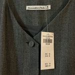 Abercrombie & Fitch Abercrombie Grey Pinstripe Vest Photo 3