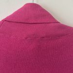 COS  Hot Pink Turtleneck Lightweight 100% wool sweater or Top in Size Large Photo 7