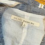 Rachel Rachel Roy Women’s 0 Seaside Striped Zipper Crop Top Shirt Corporatecore Blue Photo 5